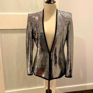 Zara disco ball blazer